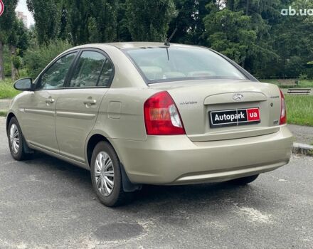 Бежевый Хендай Акцент, объемом двигателя 1.6 л и пробегом 182 тыс. км за 5690 $, фото 8 на Automoto.ua