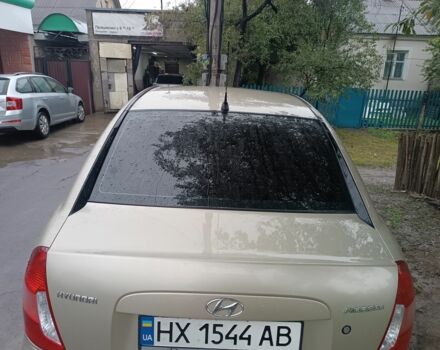 Бежевий Хендай Акцент, об'ємом двигуна 1.4 л та пробігом 240 тис. км за 3599 $, фото 3 на Automoto.ua