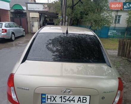 Бежевий Хендай Акцент, об'ємом двигуна 1.4 л та пробігом 240 тис. км за 3599 $, фото 2 на Automoto.ua