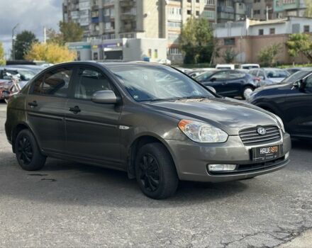 Бежевый Хендай Акцент, объемом двигателя 1.4 л и пробегом 162 тыс. км за 4999 $, фото 3 на Automoto.ua