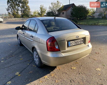 Хендай Акцент 2008 в Тернополе на Automoto.ua Бежевый Хендай Акцент, объемом двигателя 1.4 л и пробегом 305 тыс. км за 4000 $, фото 6 на Automoto.ua