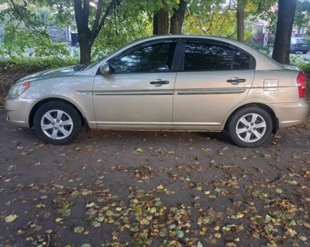 Бежевый Хендай Акцент, объемом двигателя 1.4 л и пробегом 192 тыс. км за 5200 $, фото 5 на Automoto.ua