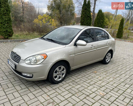 Хендай Акцент 2008 в Прилуках на Automoto.ua Бежевый Хендай Акцент, объемом двигателя 1.4 л и пробегом 226 тыс. км за 4450 $, фото 4 на Automoto.ua