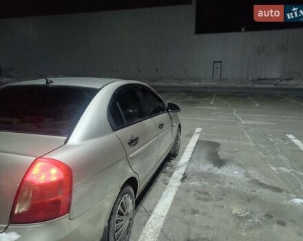Бежевый Хендай Акцент, объемом двигателя 1.49 л и пробегом 187 тыс. км за 4400 $, фото 6 на Automoto.ua