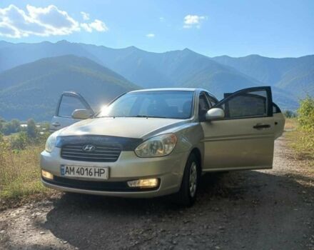 Бежевый Хендай Акцент, объемом двигателя 1.4 л и пробегом 192 тыс. км за 5200 $, фото 14 на Automoto.ua