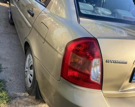 Бежевый Хендай Акцент, объемом двигателя 1.49 л и пробегом 320 тыс. км за 6200 $, фото 7 на Automoto.ua
