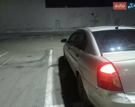 Бежевый Хендай Акцент, объемом двигателя 1.49 л и пробегом 187 тыс. км за 4400 $, фото 9 на Automoto.ua