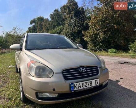 Бежевый Хендай Акцент, объемом двигателя 1.6 л и пробегом 173 тыс. км за 5700 $, фото 5 на Automoto.ua