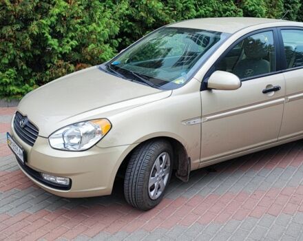 Бежевый Хендай Акцент, объемом двигателя 1.4 л и пробегом 58 тыс. км за 5700 $, фото 2 на Automoto.ua