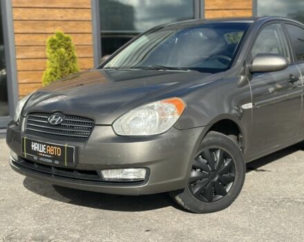 Бежевый Хендай Акцент, объемом двигателя 1.4 л и пробегом 162 тыс. км за 4999 $, фото 1 на Automoto.ua