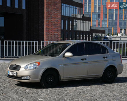 Бежевый Хендай Акцент, объемом двигателя 1.49 л и пробегом 335 тыс. км за 4100 $, фото 4 на Automoto.ua