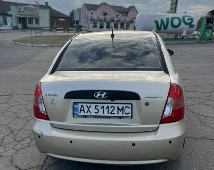 Бежевый Хендай Акцент, объемом двигателя 1.4 л и пробегом 216 тыс. км за 4750 $, фото 3 на Automoto.ua