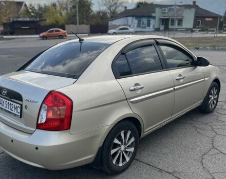 Бежевый Хендай Акцент, объемом двигателя 1.4 л и пробегом 216 тыс. км за 4750 $, фото 4 на Automoto.ua