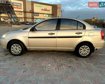 Бежевый Хендай Акцент, объемом двигателя 1.4 л и пробегом 163 тыс. км за 5300 $, фото 22 на Automoto.ua