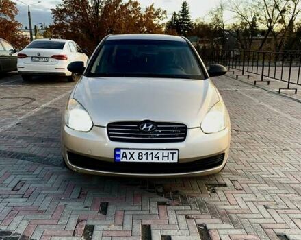 Бежевый Хендай Акцент, объемом двигателя 1.4 л и пробегом 163 тыс. км за 5300 $, фото 24 на Automoto.ua