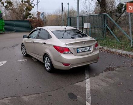 Бежевый Хендай Акцент, объемом двигателя 1.4 л и пробегом 171 тыс. км за 6800 $, фото 3 на Automoto.ua