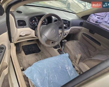 Бежевий Хендай Акцент, об'ємом двигуна 1.59 л та пробігом 150 тис. км за 1200 $, фото 8 на Automoto.ua
