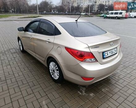 Бежевый Хендай Акцент, объемом двигателя 1.6 л и пробегом 118 тыс. км за 7950 $, фото 1 на Automoto.ua