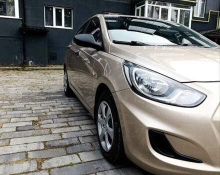 Бежевый Хендай Акцент, объемом двигателя 1.4 л и пробегом 40 тыс. км за 9100 $, фото 6 на Automoto.ua