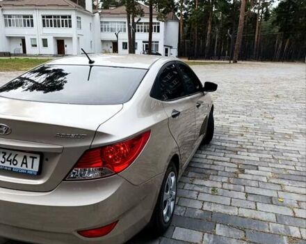 Бежевый Хендай Акцент, объемом двигателя 1.4 л и пробегом 40 тыс. км за 9100 $, фото 9 на Automoto.ua