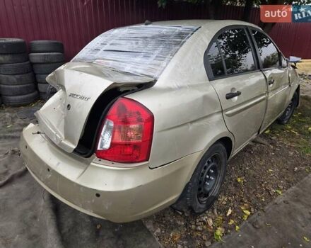 Бежевий Хендай Акцент, об'ємом двигуна 1.59 л та пробігом 150 тис. км за 1200 $, фото 4 на Automoto.ua