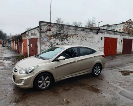 Бежевий Хендай Акцент, об'ємом двигуна 1.4 л та пробігом 160 тис. км за 7700 $, фото 1 на Automoto.ua