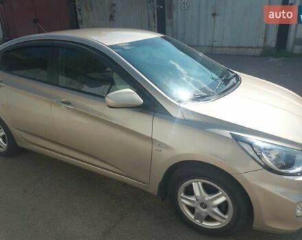 Бежевый Хендай Акцент, объемом двигателя 1.6 л и пробегом 65 тыс. км за 8200 $, фото 8 на Automoto.ua
