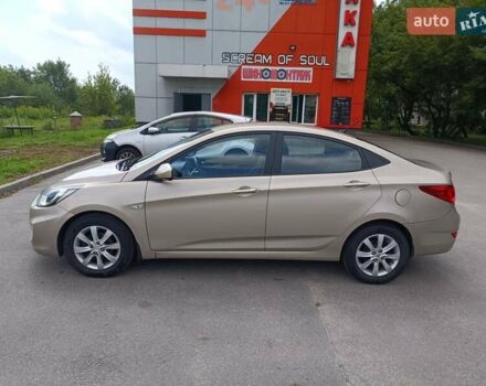 Хендай Акцент 2013 в Харькове на Automoto.ua Бежевый Хендай Акцент, объемом двигателя 1.4 л и пробегом 66 тыс. км за 7500 $, фото 3 на Automoto.ua