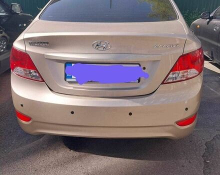 Бежевый Хендай Акцент, объемом двигателя 1.4 л и пробегом 172 тыс. км за 8000 $, фото 2 на Automoto.ua