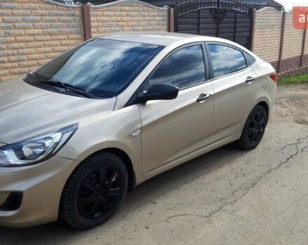 Бежевый Хендай Акцент, объемом двигателя 1.59 л и пробегом 150 тыс. км за 7300 $, фото 3 на Automoto.ua