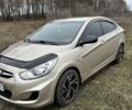 Бежевый Хендай Акцент, объемом двигателя 1.4 л и пробегом 96 тыс. км за 9500 $, фото 1 на Automoto.ua