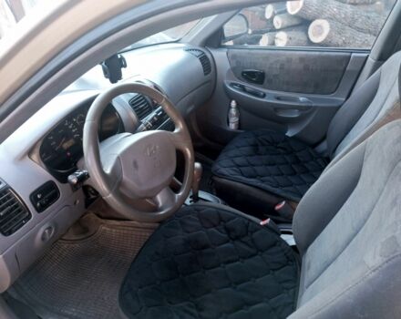 Бежевый Хендай Акцент, объемом двигателя 1.5 л и пробегом 323 тыс. км за 2990 $, фото 4 на Automoto.ua