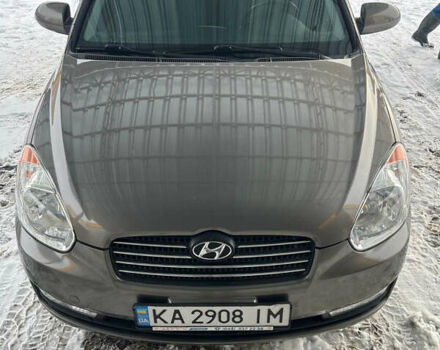 Бежевый Хендай Акцент, объемом двигателя 1.6 л и пробегом 100 тыс. км за 6000 $, фото 1 на Automoto.ua