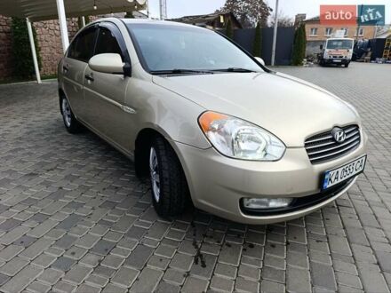 Бежевый Хендай Акцент, объемом двигателя 1.4 л и пробегом 224 тыс. км за 6100 $, фото 1 на Automoto.ua