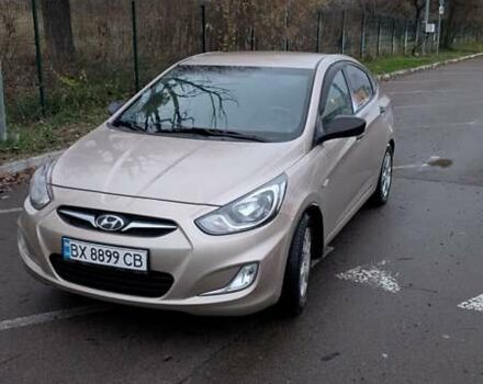Бежевый Хендай Акцент, объемом двигателя 1.4 л и пробегом 171 тыс. км за 6800 $, фото 1 на Automoto.ua