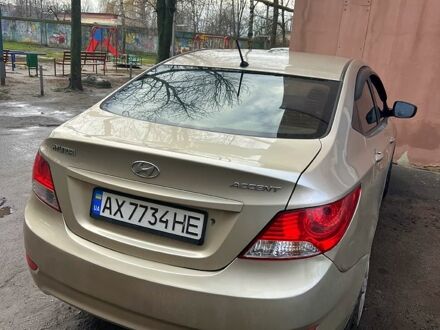 Бежевий Хендай Акцент, об'ємом двигуна 1.4 л та пробігом 168 тис. км за 5200 $, фото 1 на Automoto.ua