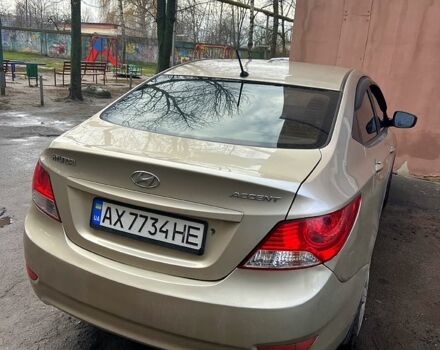 Бежевый Хендай Акцент, объемом двигателя 1.4 л и пробегом 168 тыс. км за 5200 $, фото 1 на Automoto.ua