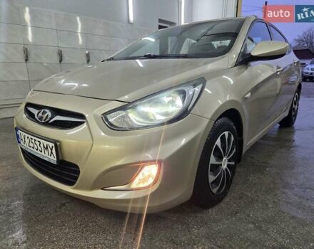 Бежевый Хендай Акцент, объемом двигателя 1.4 л и пробегом 93 тыс. км за 6850 $, фото 1 на Automoto.ua