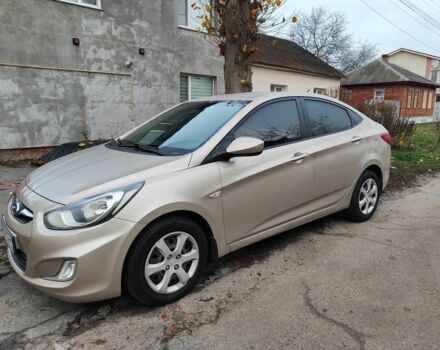 Бежевий Хендай Акцент, об'ємом двигуна 1.4 л та пробігом 160 тис. км за 7700 $, фото 1 на Automoto.ua