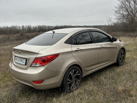 Бежевий Хендай Акцент, об'ємом двигуна 1.4 л та пробігом 96 тис. км за 9500 $, фото 1 на Automoto.ua