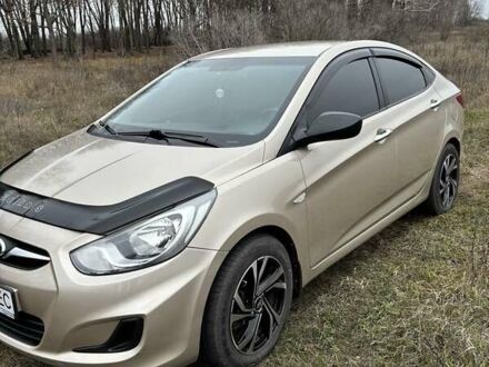 Бежевий Хендай Акцент, об'ємом двигуна 1.4 л та пробігом 96 тис. км за 9500 $, фото 1 на Automoto.ua