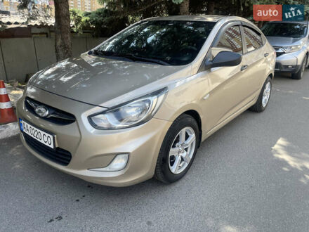 Хендай Акцент 2014 в Киеве на Automoto.ua Бежевый Хендай Акцент, объемом двигателя 1.4 л и пробегом 182 тыс. км за 6500 $, фото 1 на Automoto.ua
