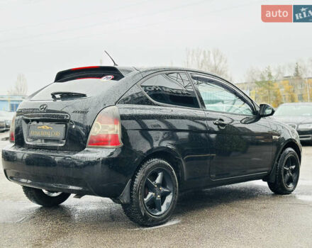 Черный Хендай Акцент, объемом двигателя 1.4 л и пробегом 123 тыс. км за 4550 $, фото 9 на Automoto.ua
