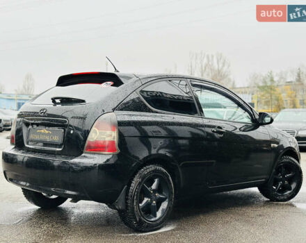 Черный Хендай Акцент, объемом двигателя 1.4 л и пробегом 123 тыс. км за 4550 $, фото 1 на Automoto.ua