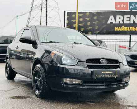 Черный Хендай Акцент, объемом двигателя 1.4 л и пробегом 123 тыс. км за 4550 $, фото 8 на Automoto.ua