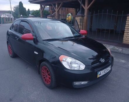 Черный Хендай Акцент, объемом двигателя 1.6 л и пробегом 148 тыс. км за 3300 $, фото 15 на Automoto.ua