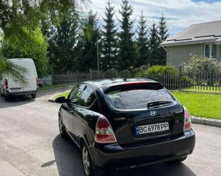 Чорний Хендай Акцент, об'ємом двигуна 1.6 л та пробігом 221 тис. км за 4600 $, фото 2 на Automoto.ua