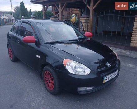 Чорний Хендай Акцент, об'ємом двигуна 1.6 л та пробігом 147 тис. км за 3500 $, фото 17 на Automoto.ua