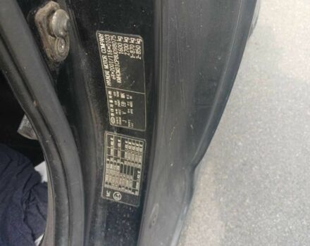Черный Хендай Акцент, объемом двигателя 1.6 л и пробегом 148 тыс. км за 3500 $, фото 11 на Automoto.ua
