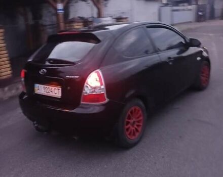 Чорний Хендай Акцент, об'ємом двигуна 1.6 л та пробігом 147 тис. км за 3500 $, фото 14 на Automoto.ua